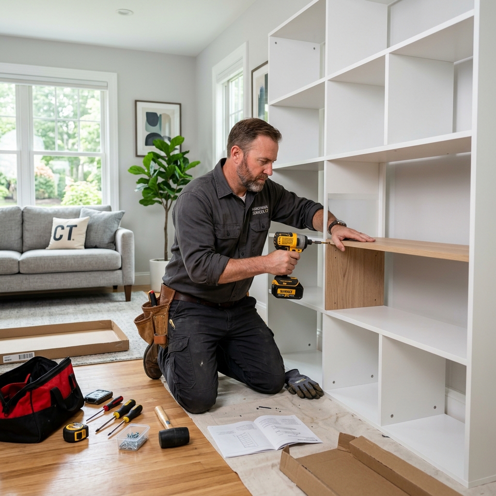 Furniture Assembly & Mounting services in Connecticut by Danbury Handyman Services