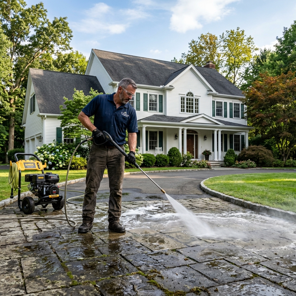 Pressure Washing services in Connecticut by Danbury Handyman Services